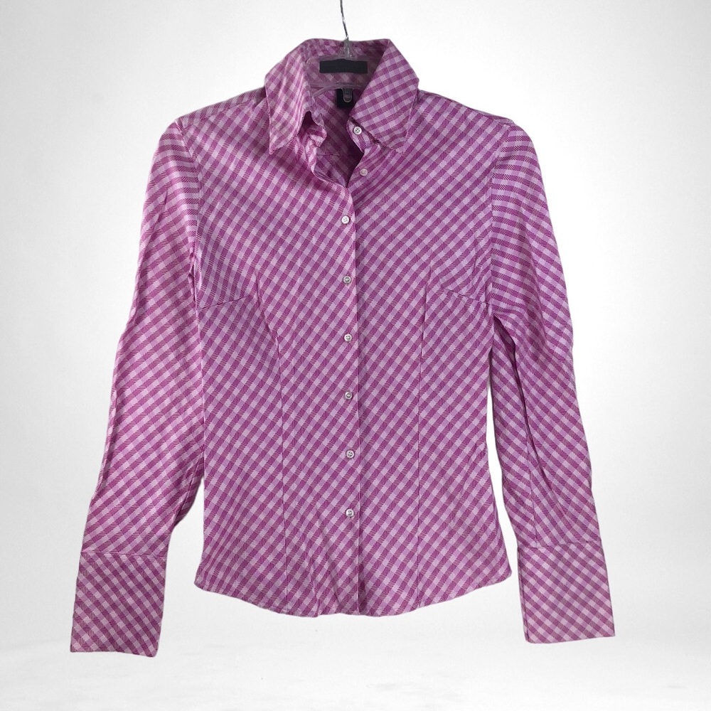 EXPRESS Design Studio Women’s Button Down Classic Fit Shirt Size 2